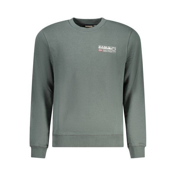 Napapijri Green Cotton Sweatshirt