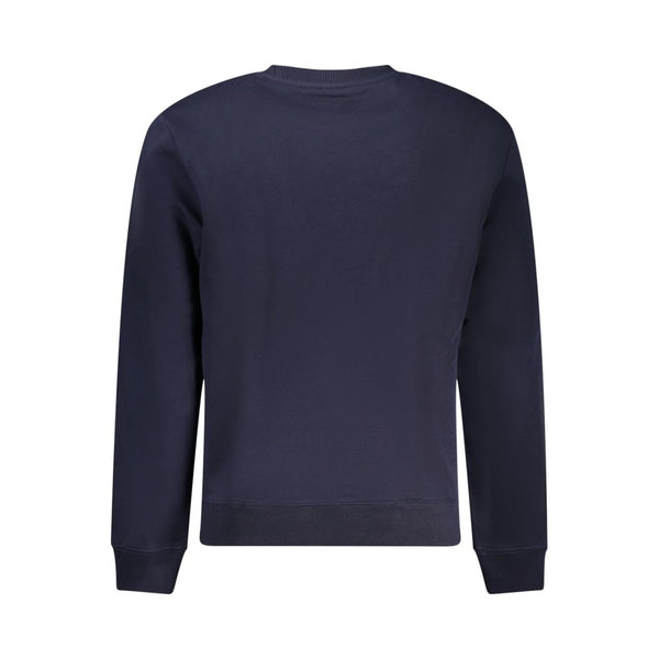 Napapijri Blue Cotton Men Sweater