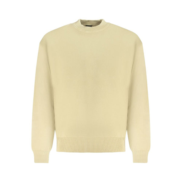 Hugo Boss Beige Cotton Men Sweater