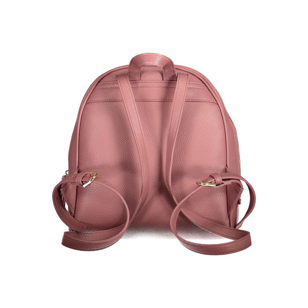Mario Valentino Pink Polyethylene Backpack