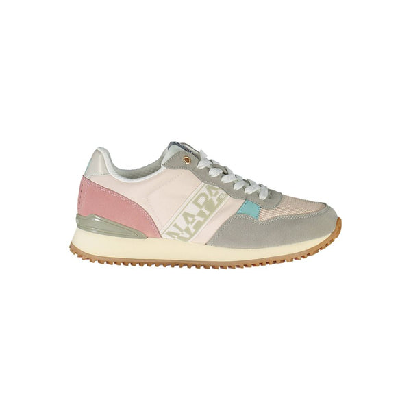 Napapijri Pink Polyester Women Sneaker