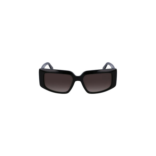 Liu Jo Black Acetate Women Sunglasses