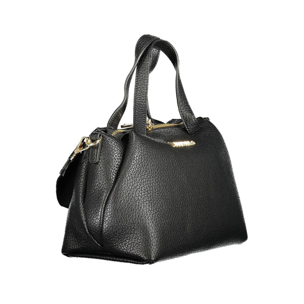 Mario Valentino Black Polyethylene Women Handbag