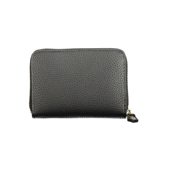 Mario Valentino Black Polyethylene Wallet
