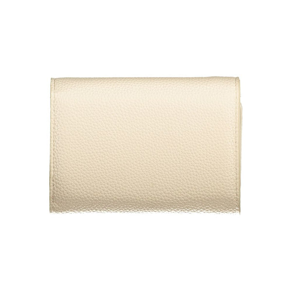 Mario Valentino Beige Polyethylene Wallet