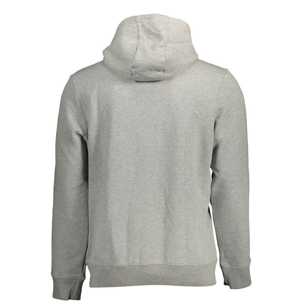 Napapijri Gray Organic Cotton Men Sweater