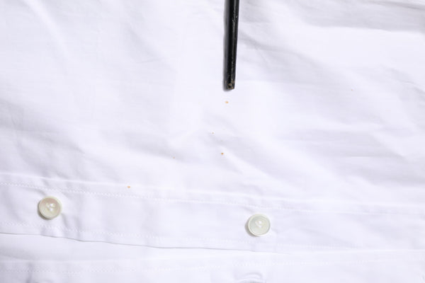 Dolce & Gabbana White Cotton GOLD Long Sleeves Formal Shirt