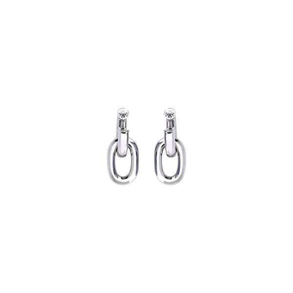 Rabanne Double XL Link Earrings