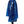 Dolce & Gabbana Blue Crystal Hooded Raincoat Jacket