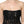 Dolce & Gabbana Black Cotton Floral Lace Corset Bustier Top