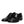 Dolce & Gabbana Black Leather Derby Wingtip Formal Shoes