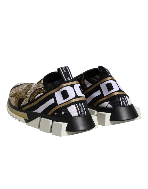 Dolce & Gabbana Multicolor Sorrento Low Top Sneakers Shoes