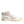 HIDE & JACK White Beige Lace Up Mid Top Casual Sneakers Shoes