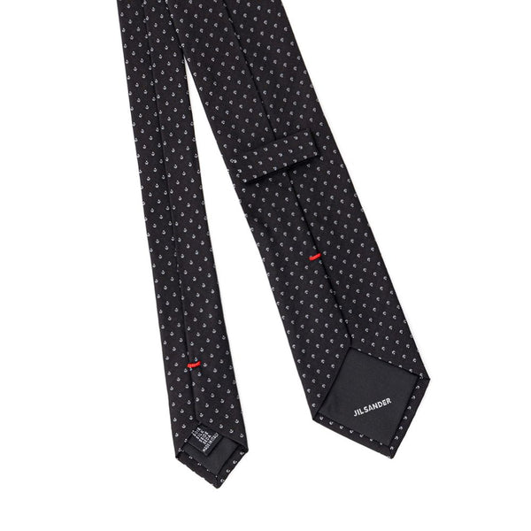 Jil Sander Blue Silk Ty