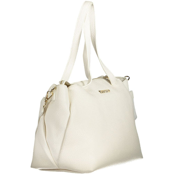 Mario Valentino White Polyethylene Women Handbag
