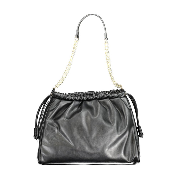 Mario Valentino Black Polyethylene Handbag