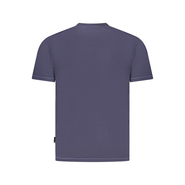 Napapijri Blue Cotton Men T-Shirt