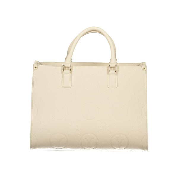 Mario Valentino Beige Polyethylene Women Handbag