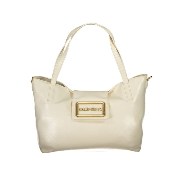 Mario Valentino Beige Polyethylene Women Handbag