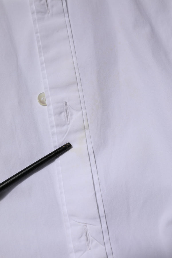 Dolce & Gabbana White Cotton GOLD Long Sleeves Dress Shirt