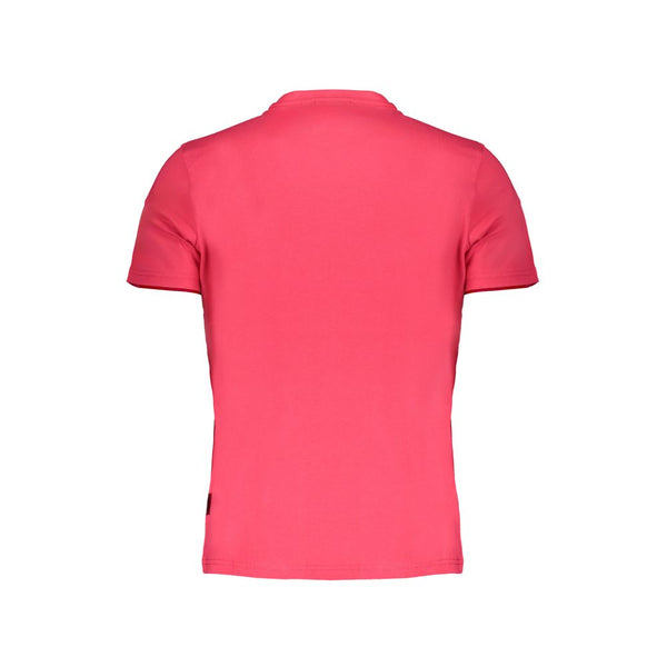Napapijri Pink Cotton T-Shirt