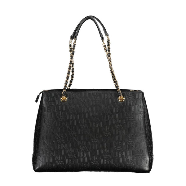 Mario Valentino Black Polyethylene Women Handbag