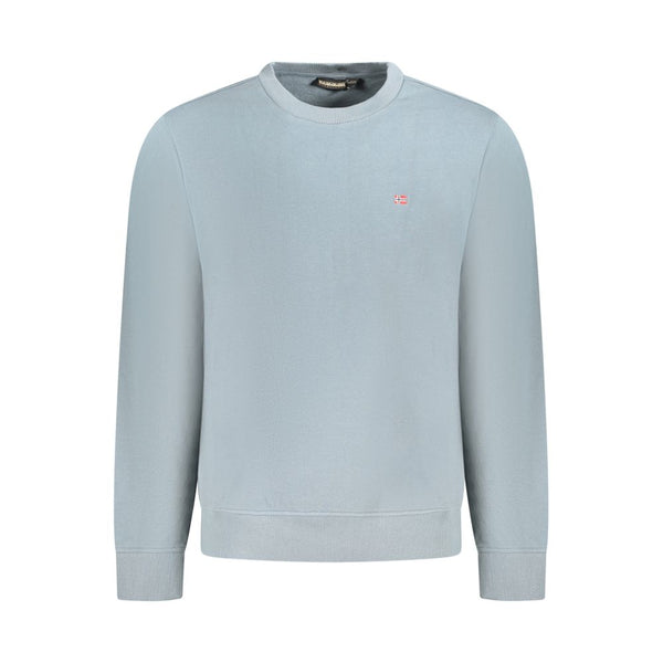 Napapijri Gray Cotton Men Sweater