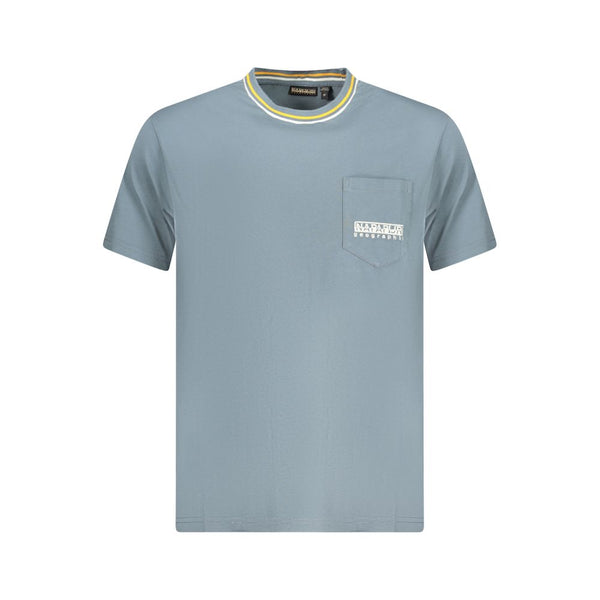 Napapijri Brown Cotton Men T-Shirt