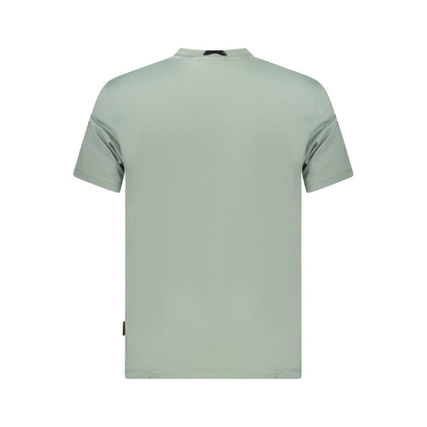 Napapijri Green Cotton Men T-Shirt