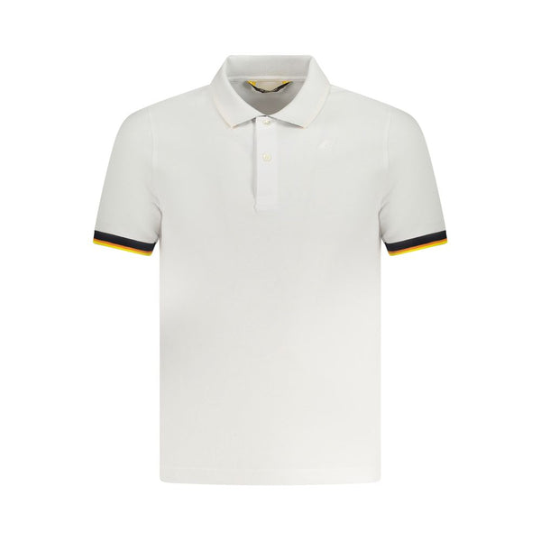 K-WAY White Cotton Polo Shirt