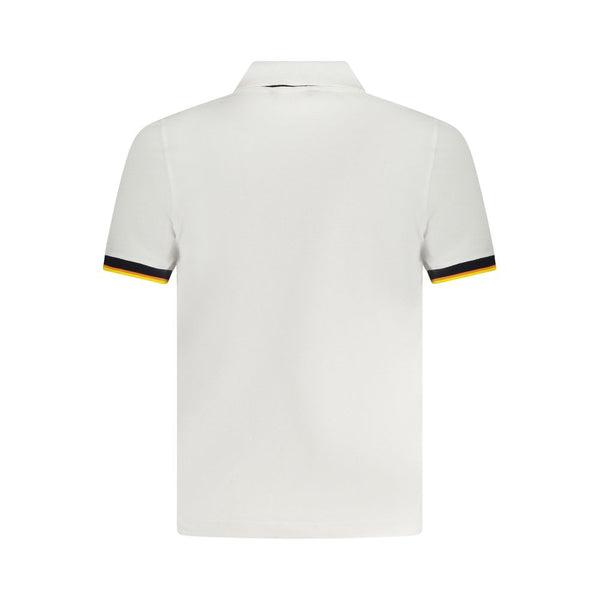 K-WAY White Cotton Polo Shirt
