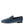 Dolce & Gabbana Blue Velvet DG Logo Loafers Formal Shoes