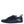 Dolce & Gabbana Dark Blue Leather Low Top Men Sneakers Shoes