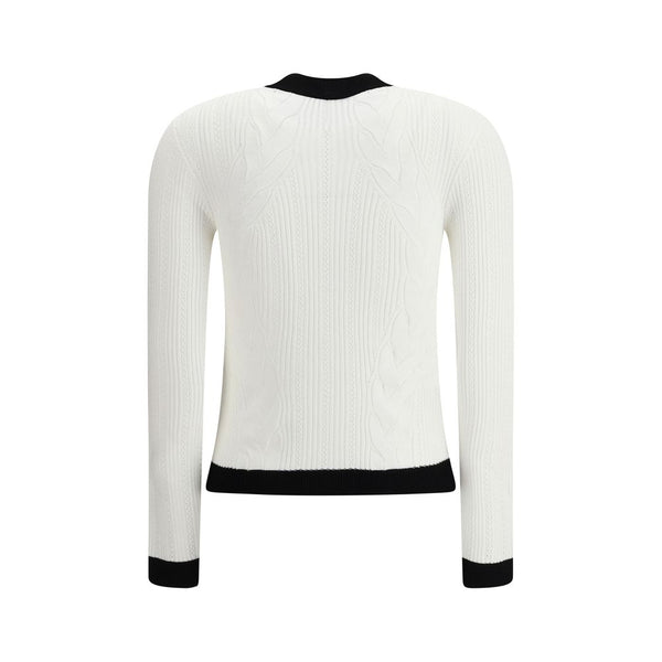 Balmain Contrast trim Cardigan