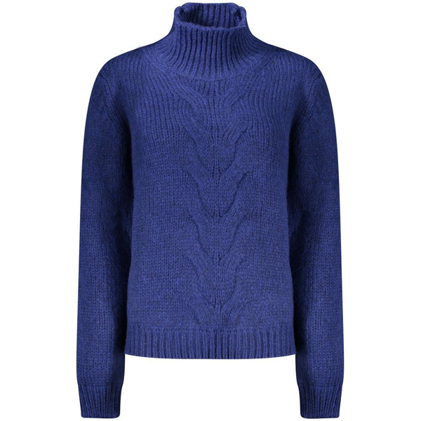 K-WAY Blue Wool Sweater