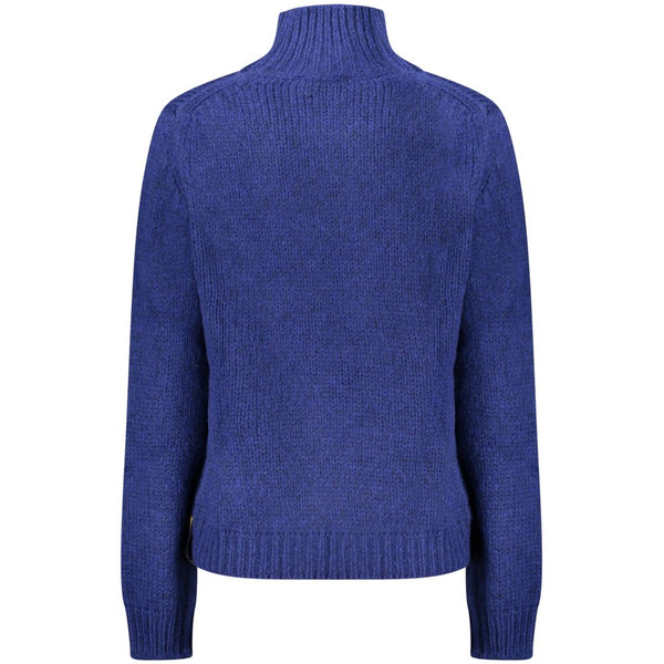 K-WAY Blue Wool Sweater