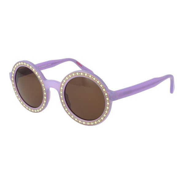 Andy Wolf Purple Unisex Sunglass