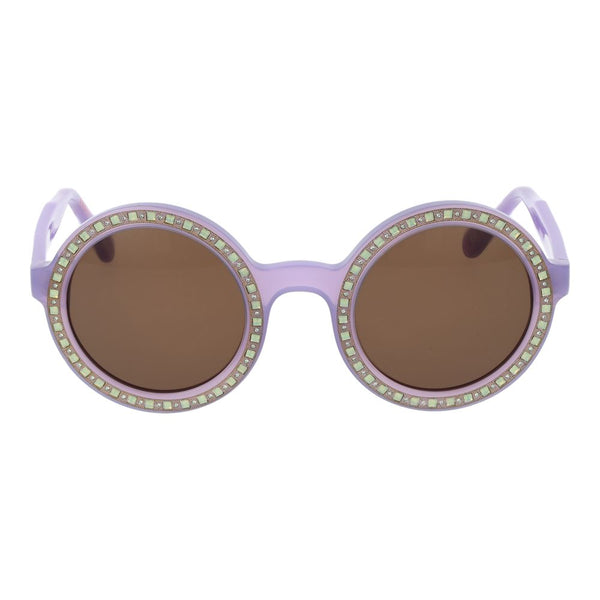 Andy Wolf Purple Unisex Sunglass