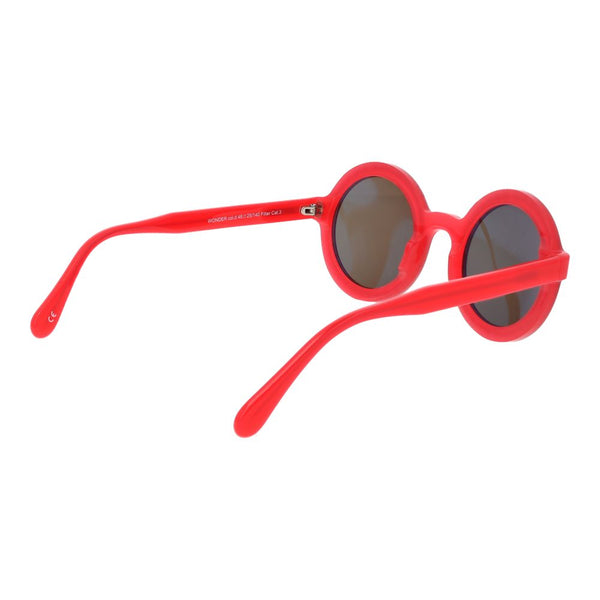 Andy Wolf Red Unisex Sunglass