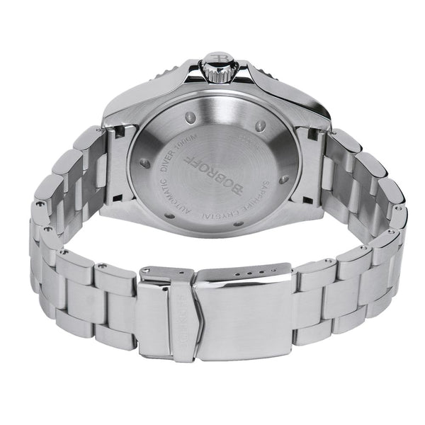 Bobroff Gray Stainless Steel Watch