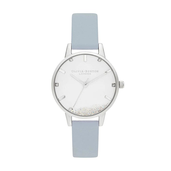 Olivia Burton Blue Artificial Leather Watch