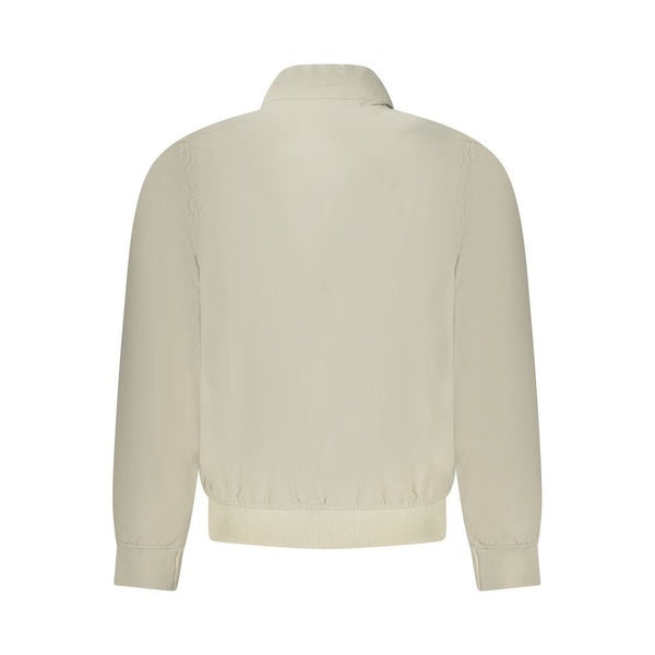 K-WAY Beige Nylon Men Jacket