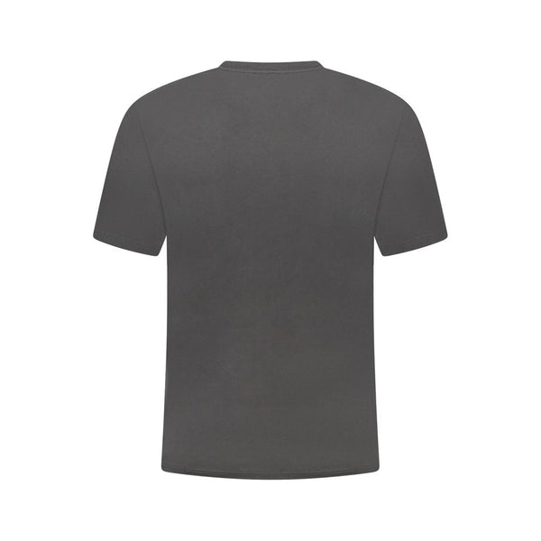 K-WAY Black Cotton Men T-Shirt