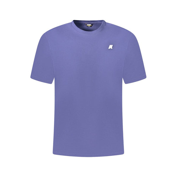 K-WAY Blue Cotton Men T-Shirt