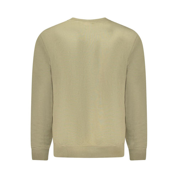 Hugo Boss Green Cotton Men Sweater