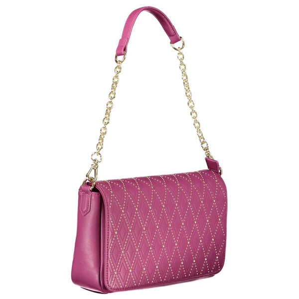 Mario Valentino Purple Polyethylene Handbag