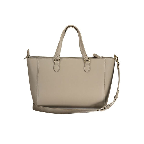 Mario Valentino Beige Polyethylene Handbag