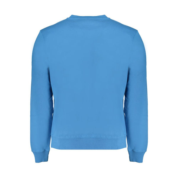 Napapijri Blue Cotton Men Sweater