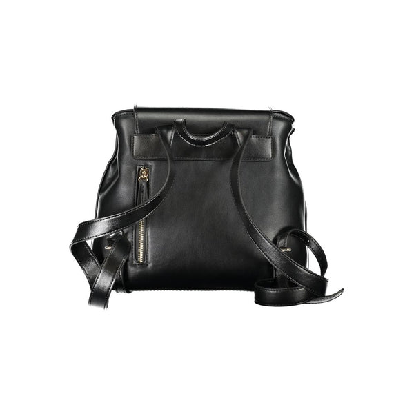 Mario Valentino Black Polyethylene Backpack