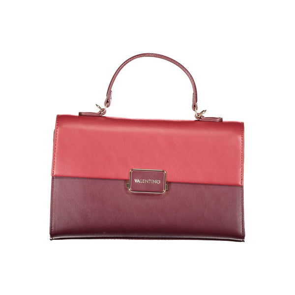 Mario Valentino Red Polyethylene Handbag